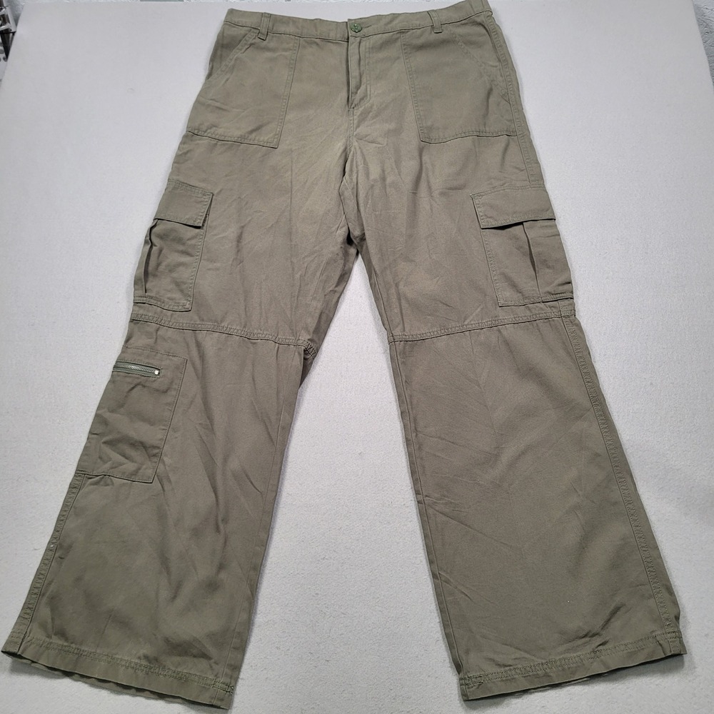 Aeropostale Beetle Utility Cargo Pants Y2K Inspired Mid Rise Straight Leg XL
